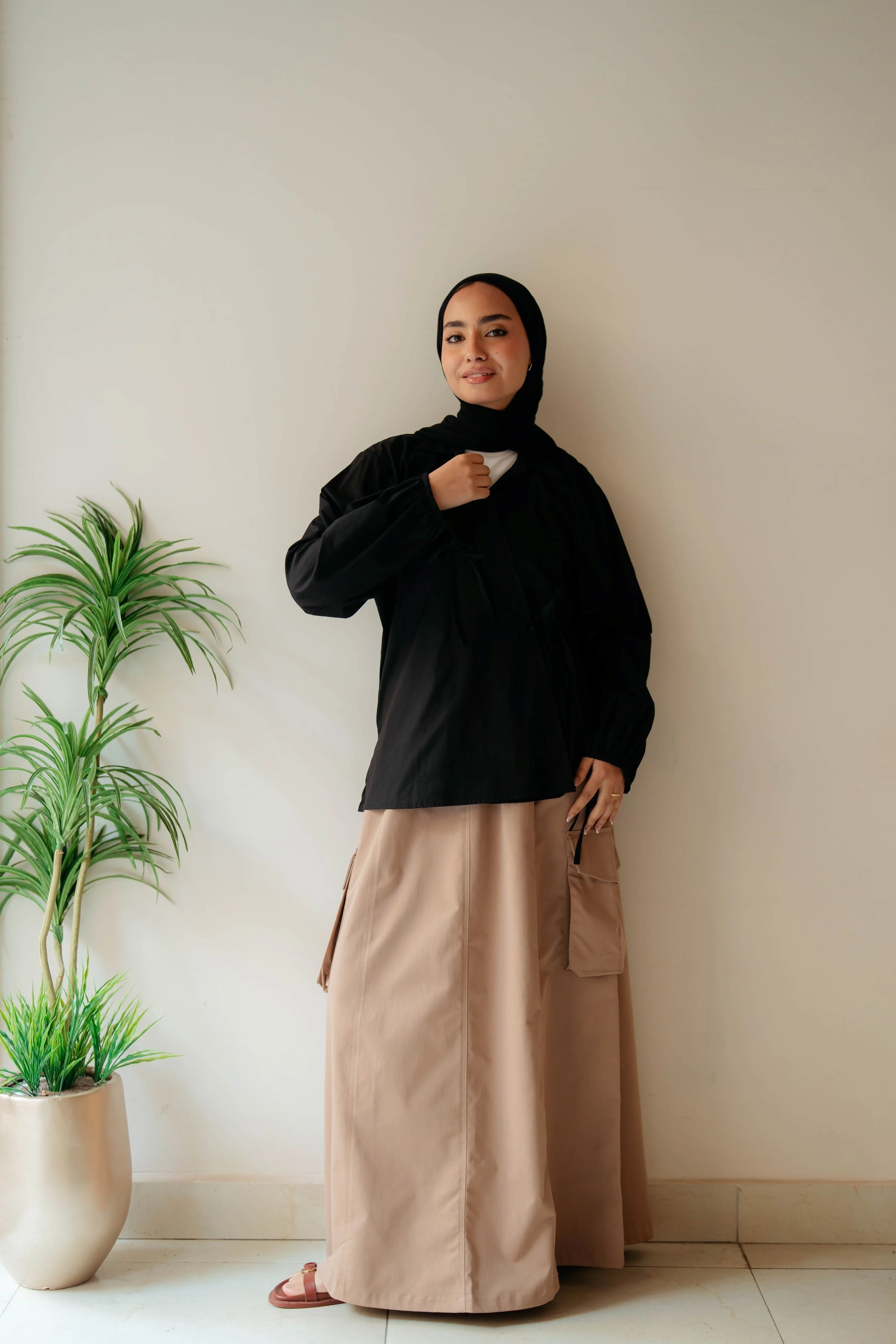 Cross Wrap Blouse - Image 9
